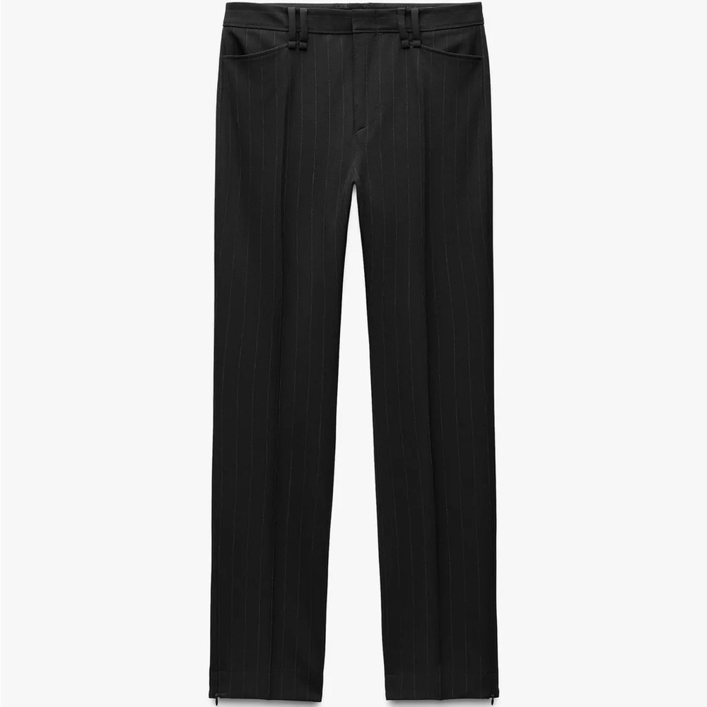 Zara ZW collection pinstriped pants XS only worn couple times